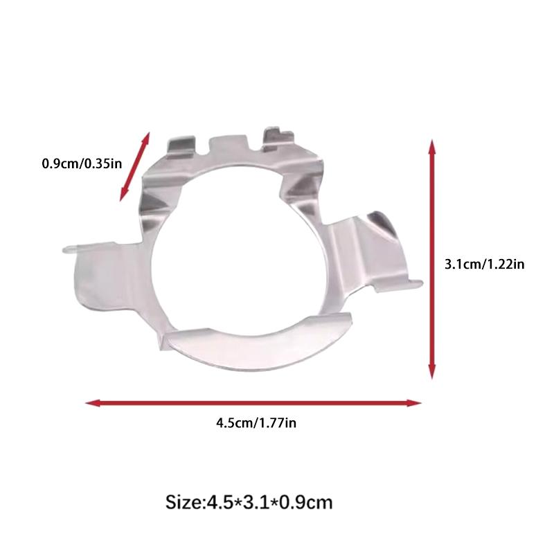 2 Stück H7 LED Scheinwerfer Lampenadapter Sockel Basis Halter für Touareg Explorer Octavia A5 für ML350 Neu
