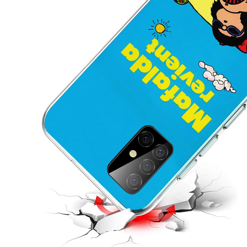 Mafalda Cartoon Phone Case For Samsung Galaxy A52 A32 A22 A12 A51 A31 A50S A30S A20S A10S Note 20 Ultra 10 Plus S10 A72 A71 Gala