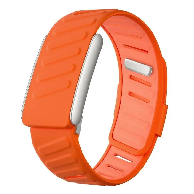 Whoop Silicone Band 5.0Whoop Two Color Wristband for Whoop 5.0 Heart Rate Monitor Waterproof Sports Fitness Waterproof Wristband