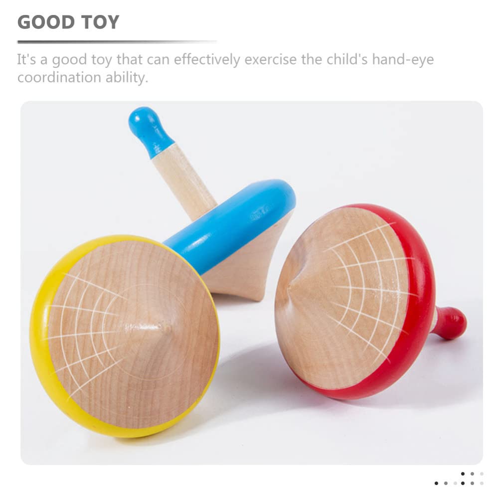 4pcs Gyro Toy Colored Gyro Toys Funny Table Tops Gyro Toys Portable Small Gyro Toy