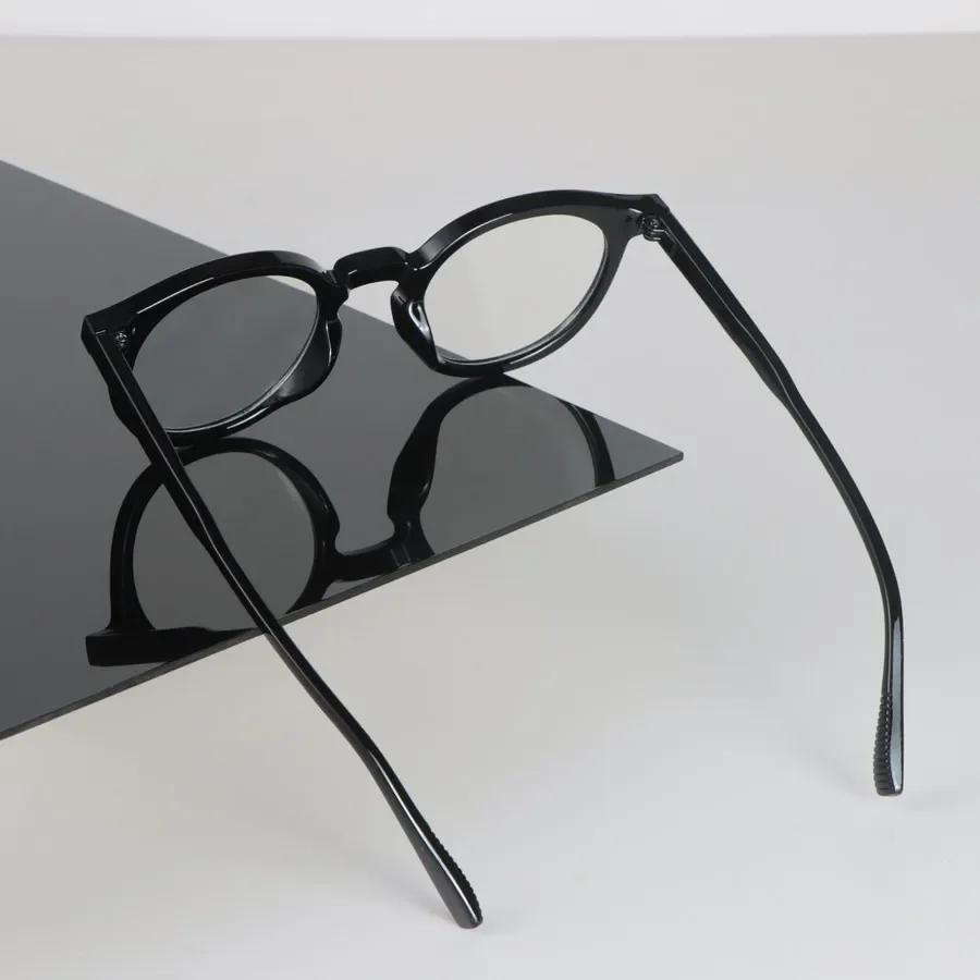 Minimalist Trendy Transparent Glasses Retro Round Frame Eyeglass Women Men Retro Clear Lens Frame Glasses Oculos