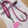 Cross-body Halter Neck Dual-purpose Adjustable Back Mobile Phone Lanyard Women's Ins Outdoor Travel Mountain Climbing Mobile Phone Lanyard Long Style