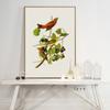 Elegant Poetry Bird On the Tree Modern Simple Nordic  A4 Canvas Painting Art Print Poster Wall Paintings Bedroom Home Decoration