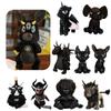 Xunkun Dark Animal Plush Toy With Five-pointed Star Elephant And Rabbit