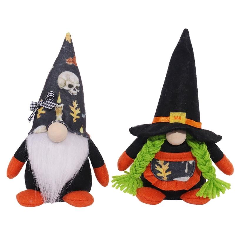 Dwarf Figure Ornament Cloth Dwarf Figurine Decoration for Mantels Window Shelves Display Holiday Party Decoration