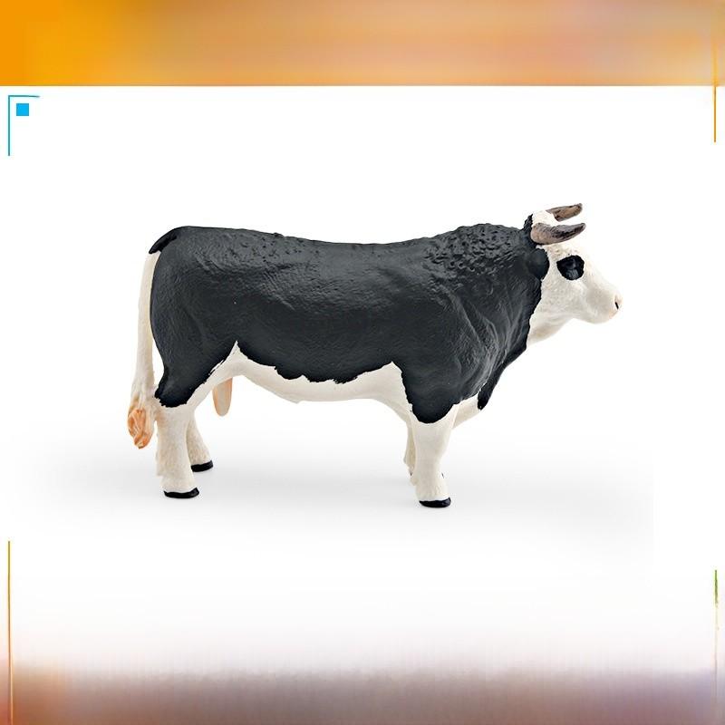

Farm Animals Pvc Collection Featuring Dairy Cow And Bull Figures For Childrens Learning Simmental