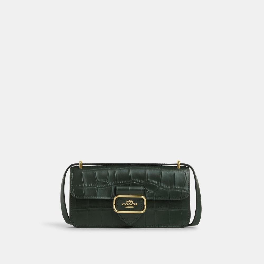 

Coach Morgan Crossbody gold amazon green