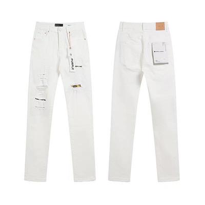 Jeansi Trendy pentru Bărbați Nou Sosit Pantaloni Lungi în Stil Clasic