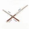 Spain Wood Long Pointer Central Movement Black Walnut Diy Wall Clock Hands Huge Clock Hands Brass Large Torque Mechanism