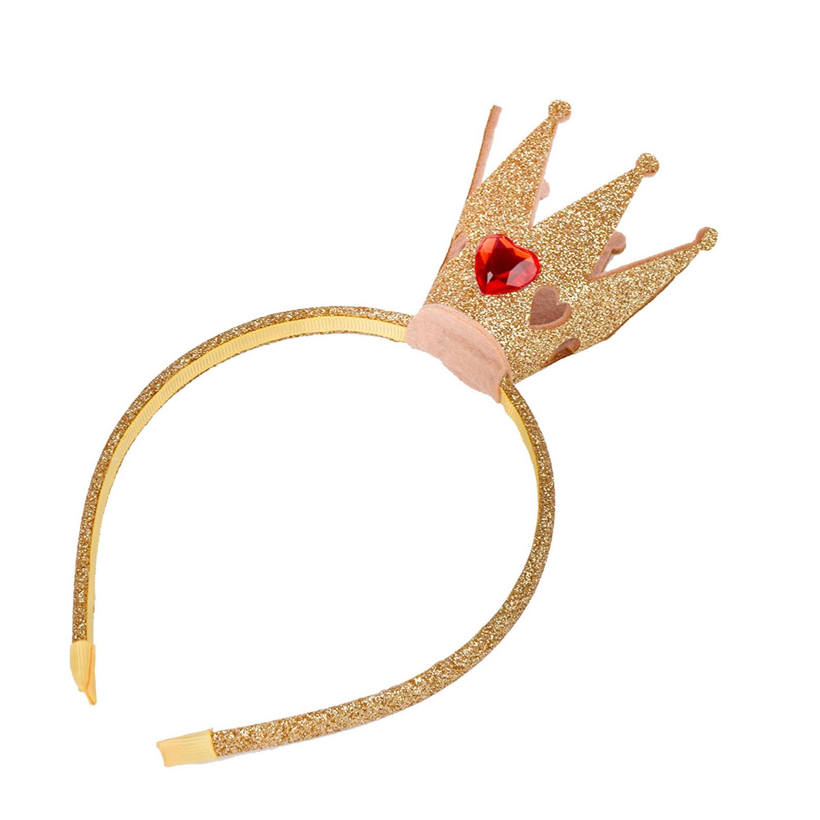 

Glittering Crown Headband for Birthday Party with Rhinestones Tiaras Hairhoop for Women Girl Special Occasion Headpiece 1