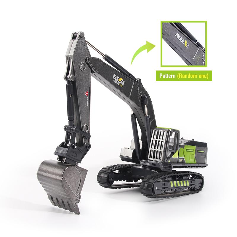 Engineering Car Model Truck Toys Alloy Diecast Simulation Crane Bulldozer Excavator Forklift Vehicles Collection Boys for Boys