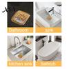 Sewer Anti-Odor Deodorizing Mat Cartoon Dog Floor Drain Cover, Silicone Shower Tub Stopper with Drainage Bathroom Hair Catcher Holes, for Kitchen