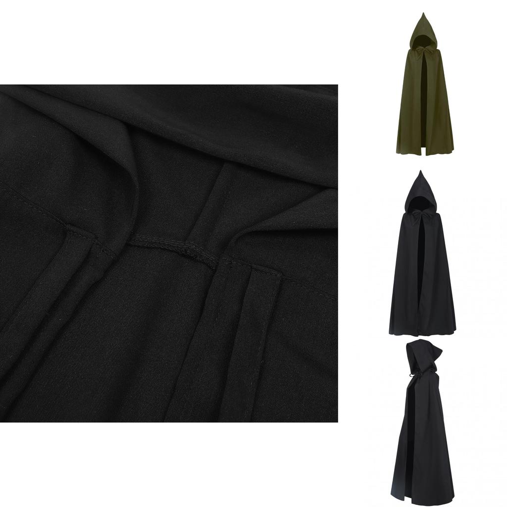 Polyester Medieval Cloak For Cosplay Halloween Party Stage Theater Use