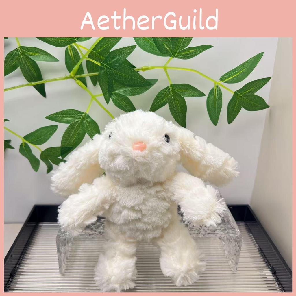 Cute 18cm Adorable Bunny Plush Keychain With Soft And Fluffy Short Material Plush