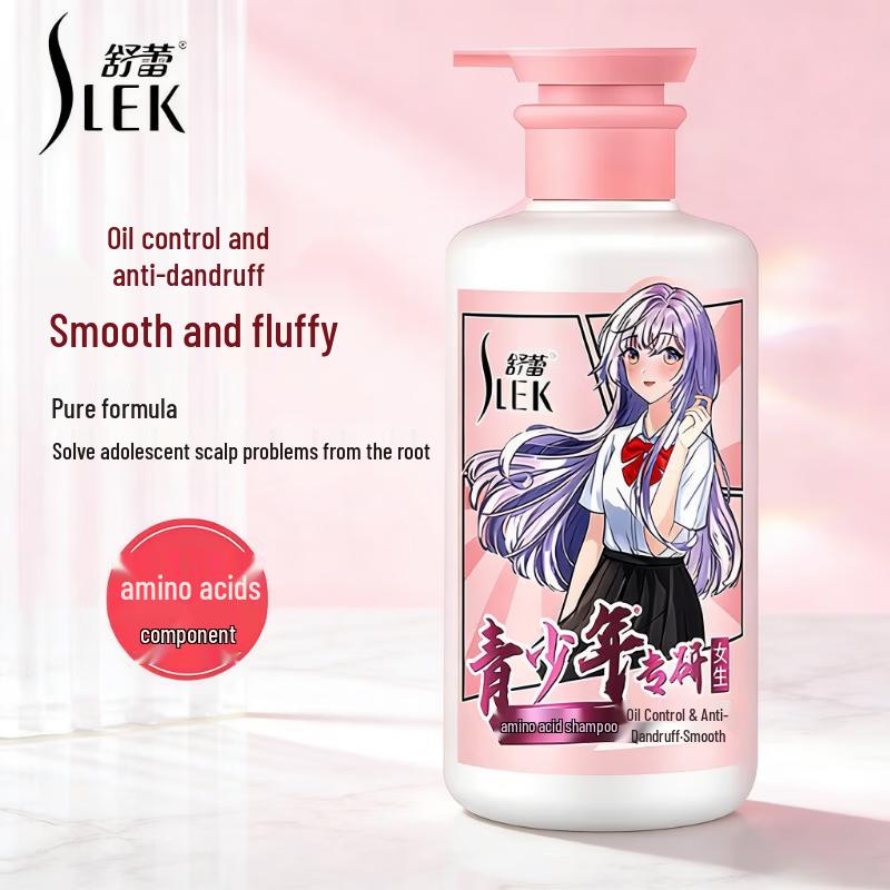 SLEK Amino Acid Oil Control Anti-Dandruff Shampoo for Teens & Kids