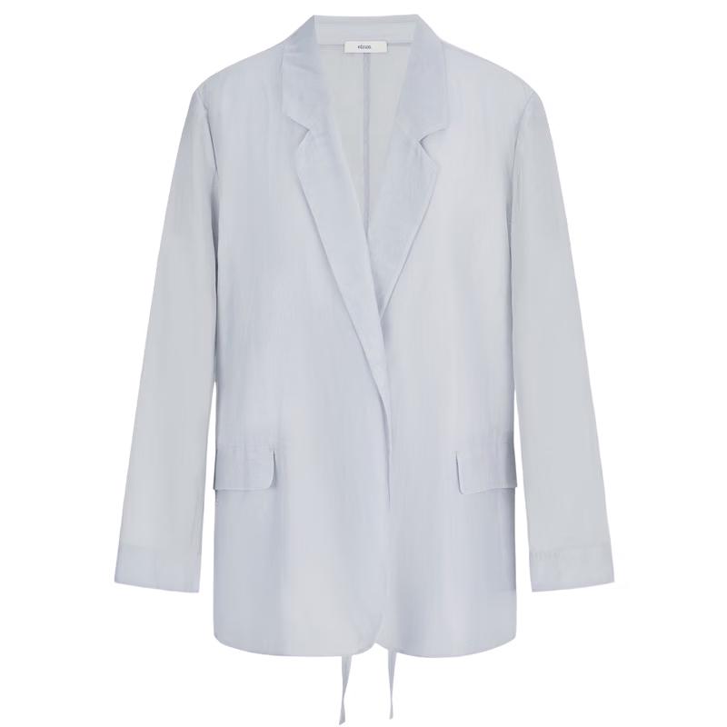 Edition Women's Lightweight Silk-Cotton Blazer