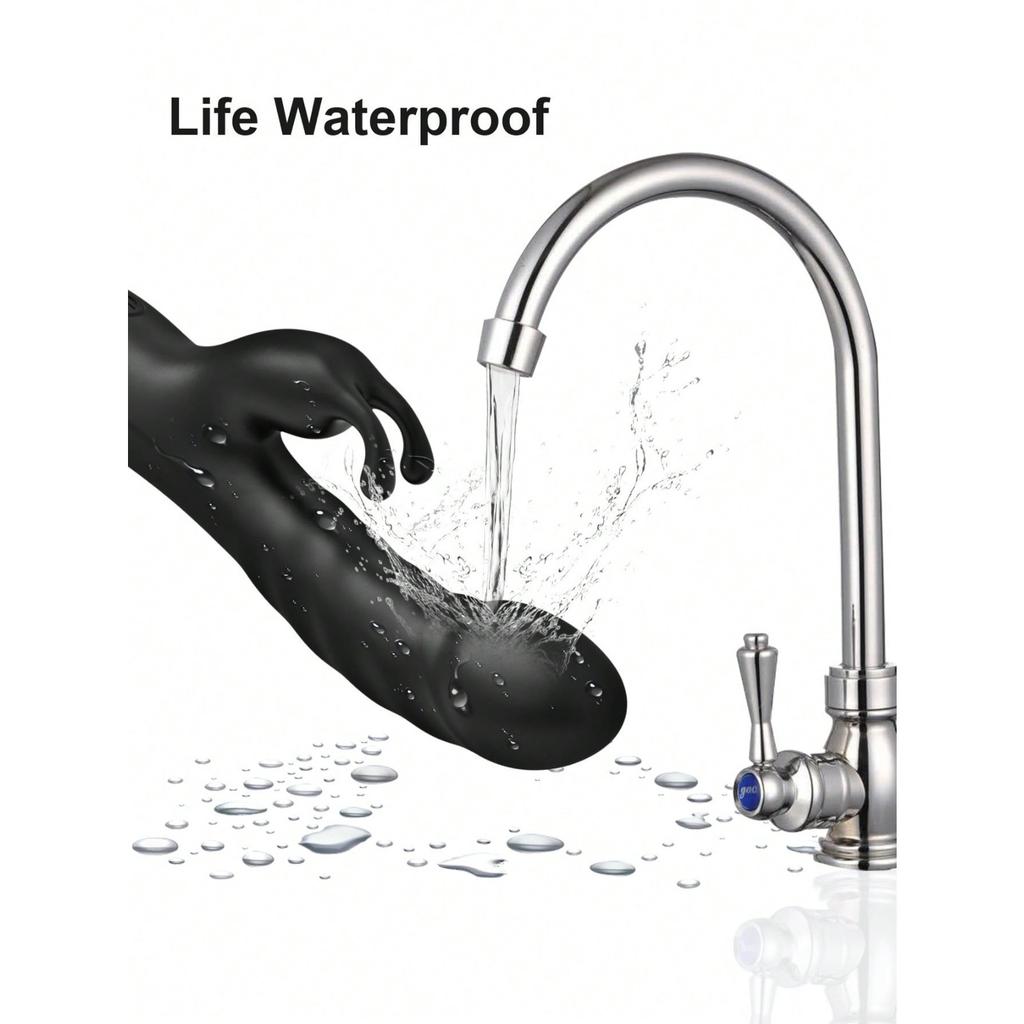 1 Pcs Rabbit Vibrator Clitoris Stimulator Vibrator with 10 Vibration Mode, Personal Massager, Sex Toys for Women