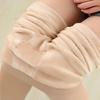Womens Tights Winter Warm Fleece Lined Pantys High Waist Female Thermal Stretchy Slim Skinny Tights