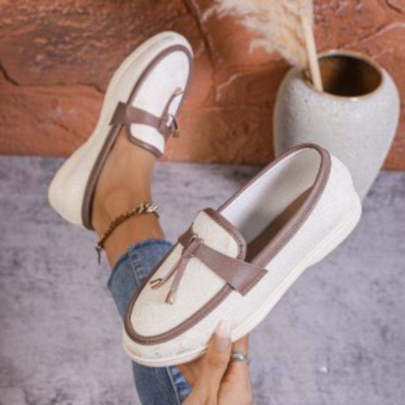 Pantofi Plați de Damă la Modă Toamnă Nou Pantofi Unici Anti Catifea Clasici cu Vârf Rotund Mocasini de Damă Pantofi Casual Plați la Modă pentru Femei