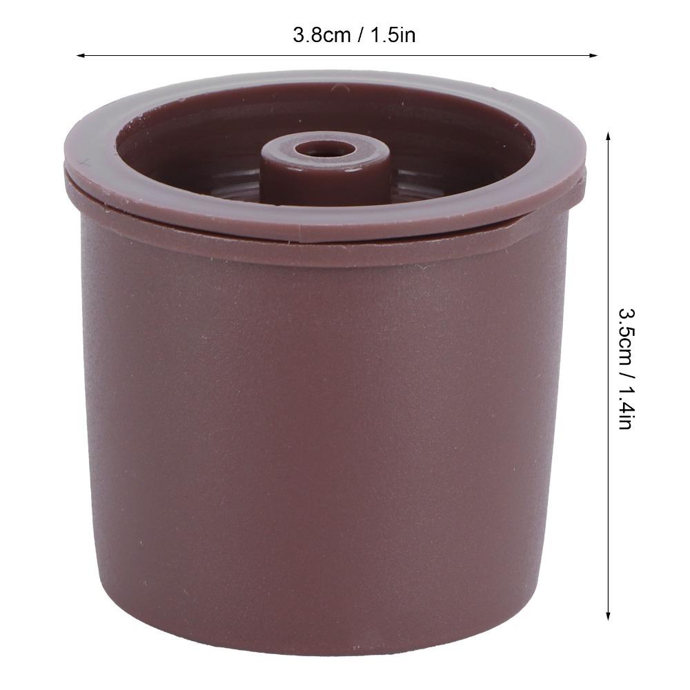 Stainless Steel Reusable Coffee Capsule Refillable Coffee Pod Brewing Rich Delicate