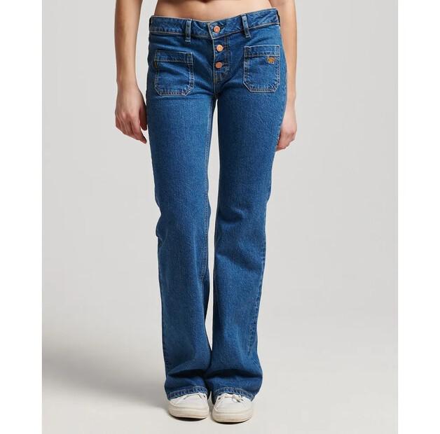 

Superdry Vintage Low Rise Slim Flare джинсы 28/32