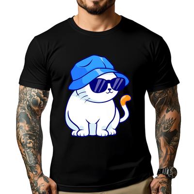 Kids Cat Shirt For Or Cute Cat Black Graphic T Shirts New In Tops And TShirts Vaporwave