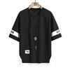 Summer Short Sleeves Harajuku Korea Fashion White Black T Shirt Streetwear Hip Hop Oversize T-shirt Mens Top Tees Tshirt Clothes