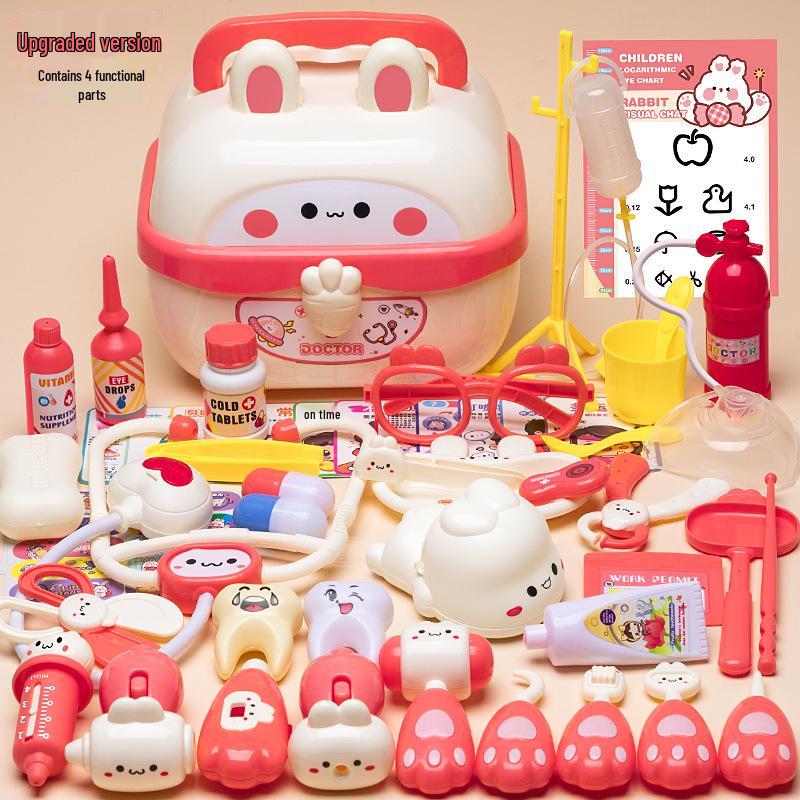 Little Doctor Toy Set: Pretend Medical Play Kit with Stethoscope & Injection for Children