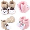 Newborn Winter Plush Fleece Floor Baby Shoes Cotton-padded Warm Boots Sheep Slipper