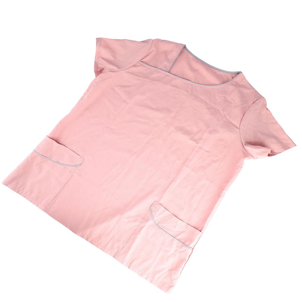 Chirurgická sestra Uniforma Top Krátký rukáv 2 kapsy Prodyšná Pohodlná pro nemocniční operační sál