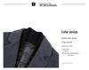 Men's Mid-Length Woolen Coat - Autumn/Winter Suit Collar Business Casual