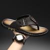 Fashion CYYTL Flip Flops Mens Slippers Summer Casual Shoes Beach Sandals Outdoor Slides Walking Comfort Designer Fashion Luxury Leather