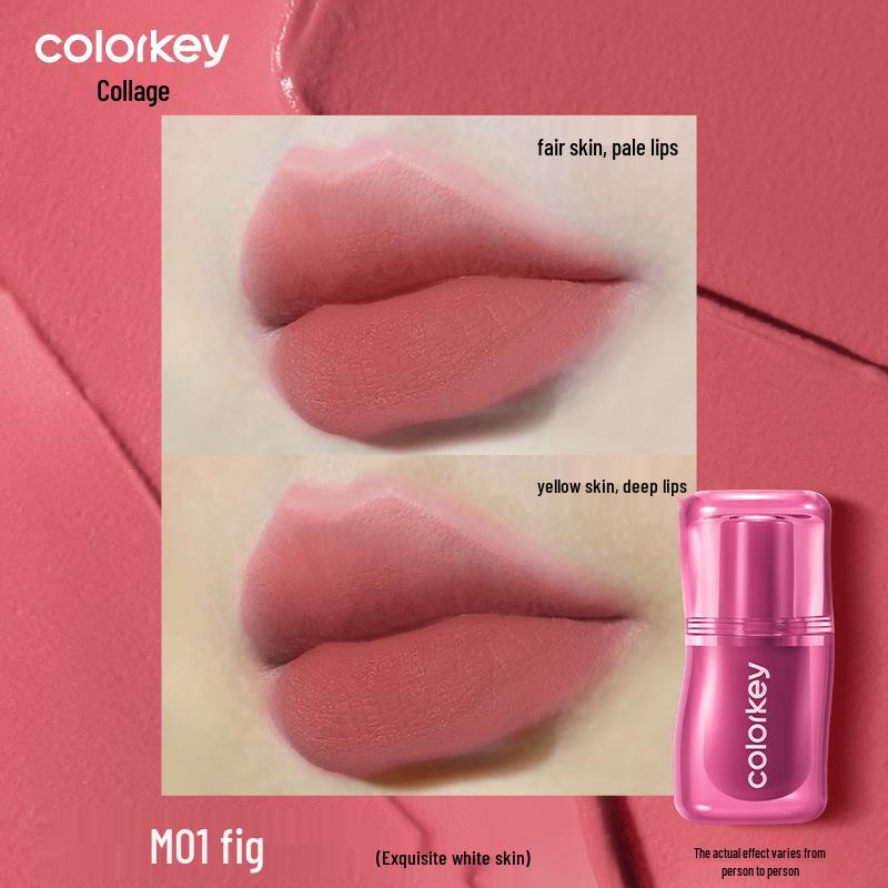 Colorkey Velvet Matte Lip Mud - Nude Collection for Women (Lipstick, Lip Gloss, Lip Tint)