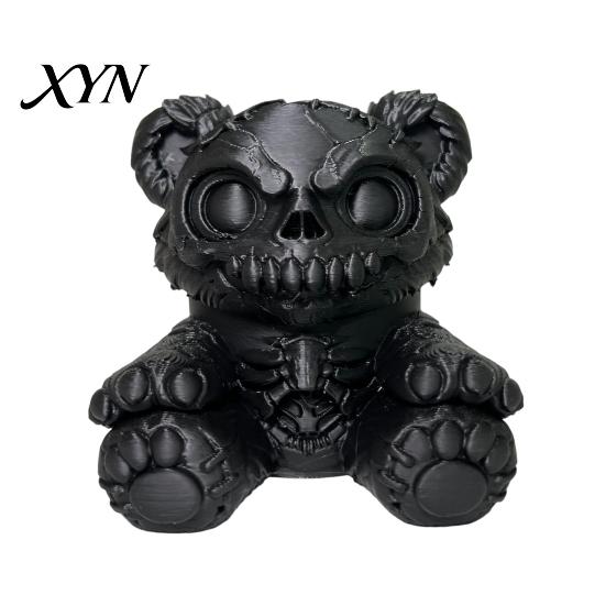 Weatherproof Trailer Dust Cover Creepy Bear Hitch Cover, 3D Printed Exhaust Cap, Towing Personalized Car Ball Cap for Truck SUV, Halloween Accessory