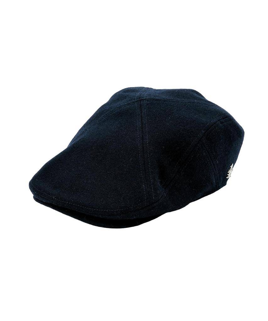[Munsingwear] Hunting Cap, Wool Flannel Material, One-point Design, Golf, MG4FCP80M, Men's, NV00 (navy)