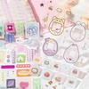2Style 20Pcs/bag Colorful Time PET Cut Film Sticker Book DIY Handbook Scrapbook Photo Frame Envelope Phone Case