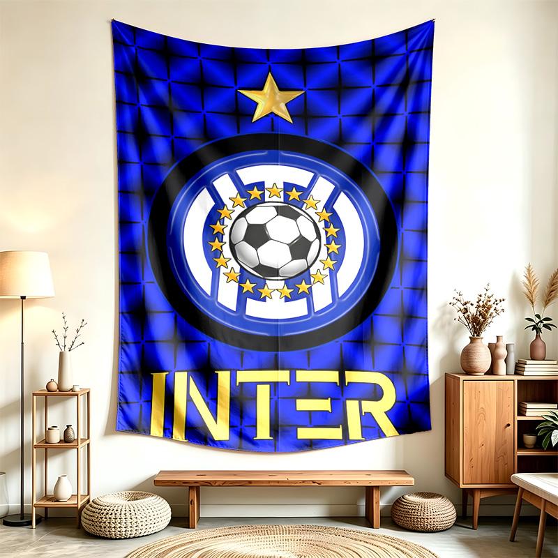 FC Internazionale Milano (5) Wandteppich Geeignet Für Die Dekoration Von Häusern Wohnheimen Und Schlafzimmern Weich Anzufassen Und Ein Perfektes Geschenk Für Freunde Und Familie