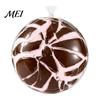 Soft Squeeze Toy Wax Cracking Ball Toy, Crispy Chocolate Stress Relief Portable Slow Rising Fidget with Crackable Texture, Party Favors Anxiety