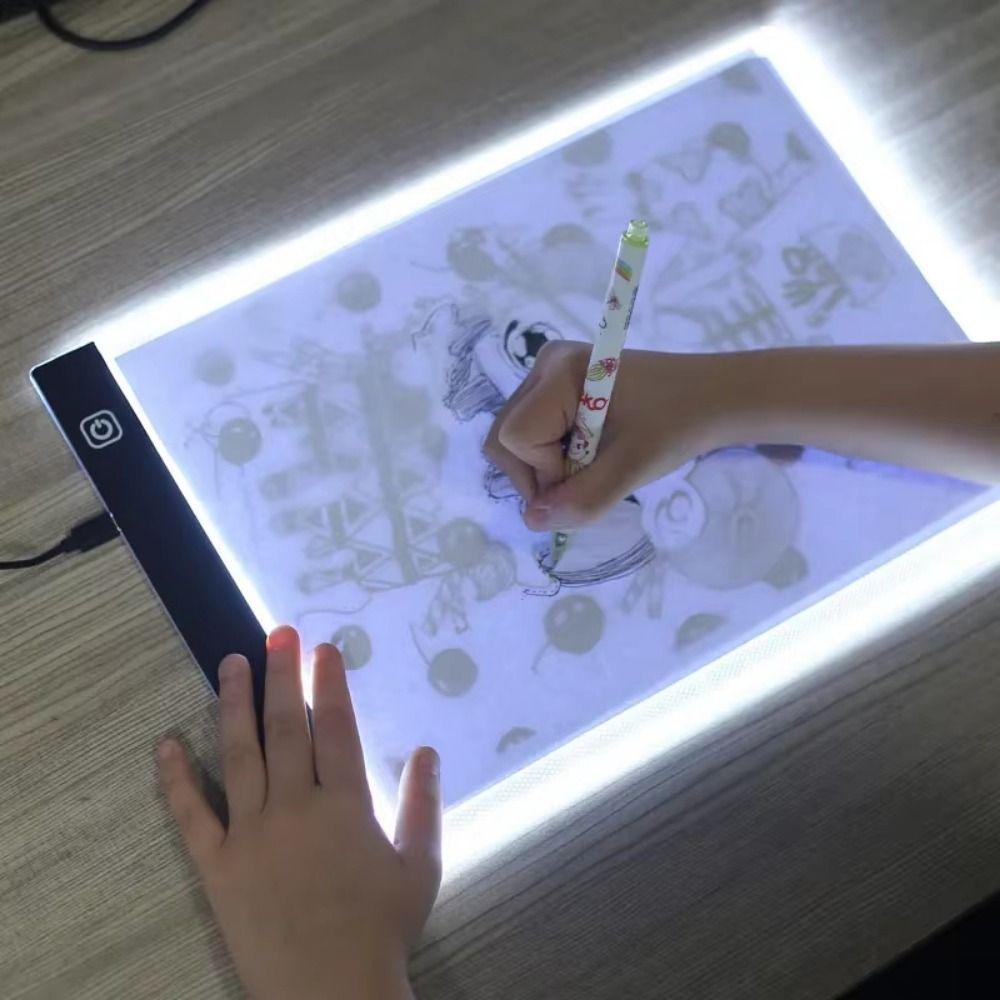 Tracing Light Box Drawing Copy Pad A4/A5 LED Trace Light Pad  Stenciling,