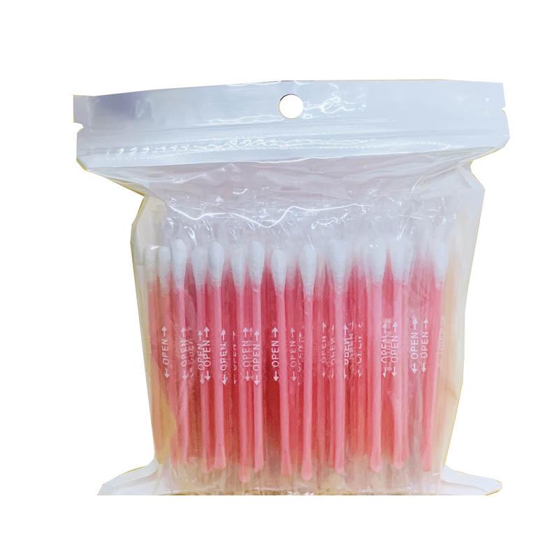 Two-in-One Ear Cleaning & Makeup Cotton Swabs with Independent Ear Spoon