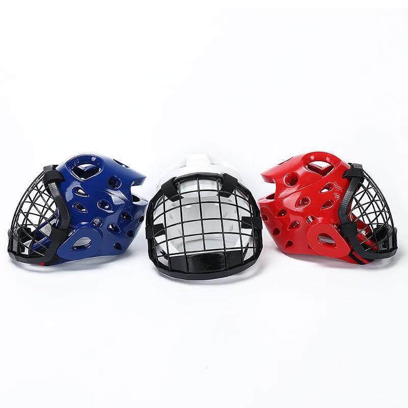 Taekwondo Head Guard with Iron Mesh Mask