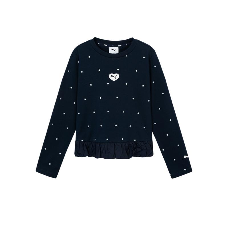 PUMA Kids T Shirts Crew Neck Moderate 353126100002-00380 110