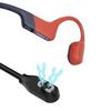 USB Quick Charging Cable Cord with Magnetic Attachment Secure Connection, Portable Suitable for Open Swim S710 Headphone