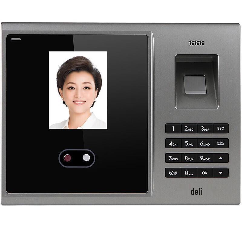 Deli 3749 Biometric Time Clock CN plug (adapter included)