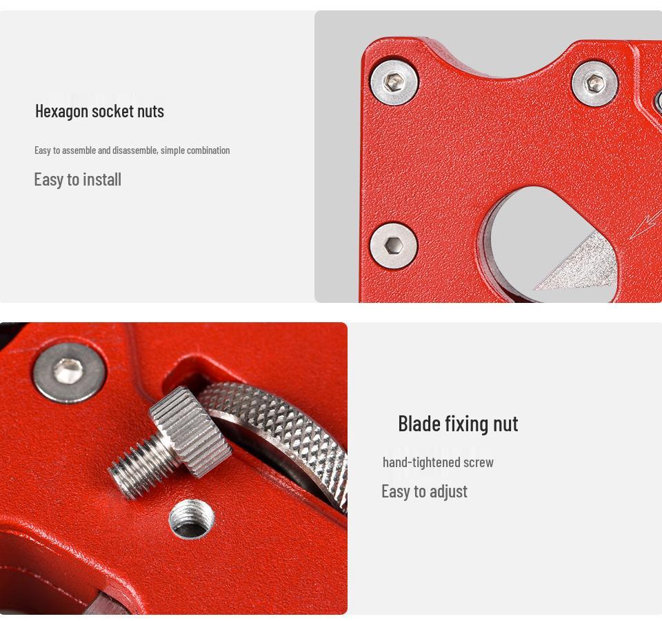 45° Woodworking Chamfer Plane: DIY Essential with Multiple Cutter Heads for Edge Trimming