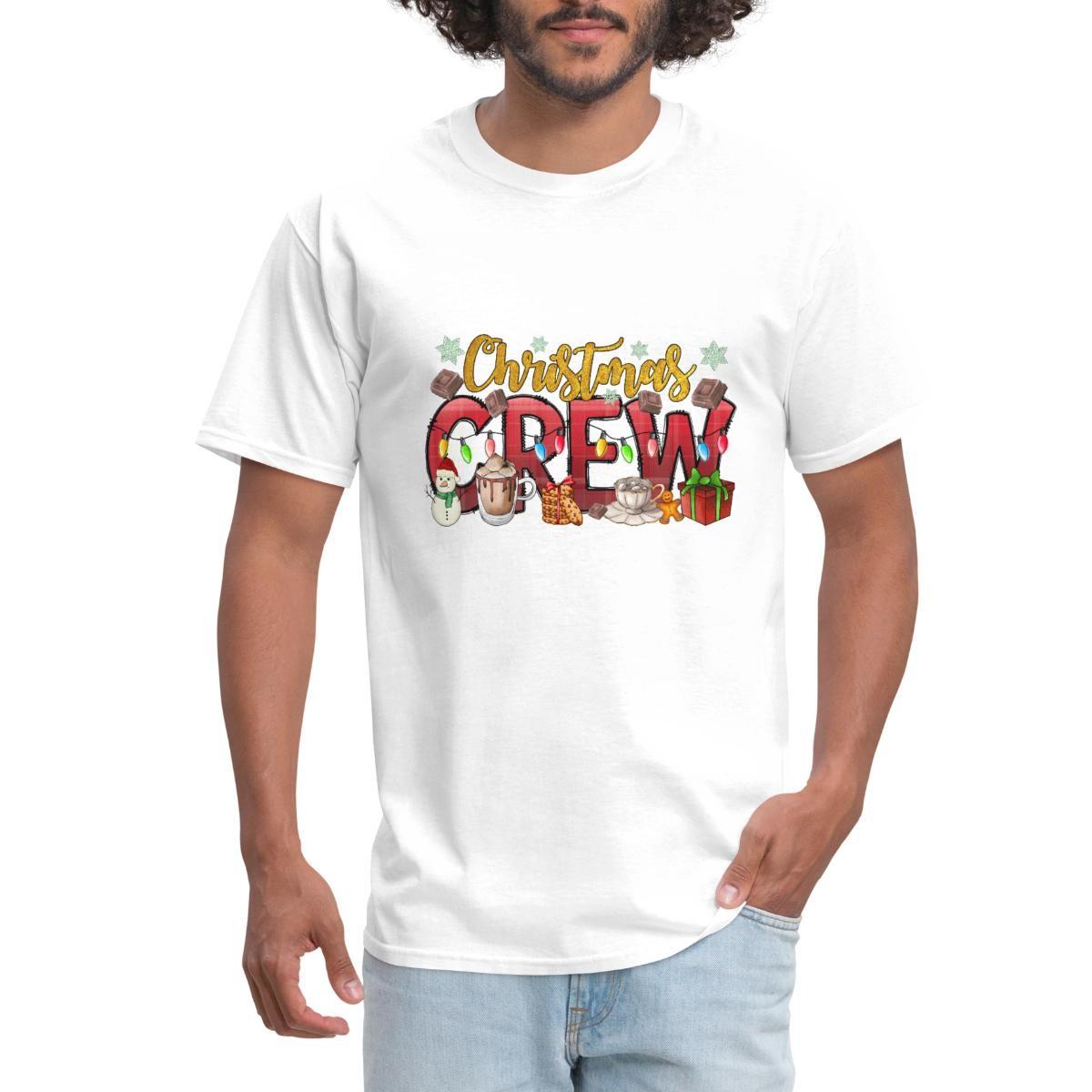 Christmas Crew Team Family Design Men s T-Shirt S