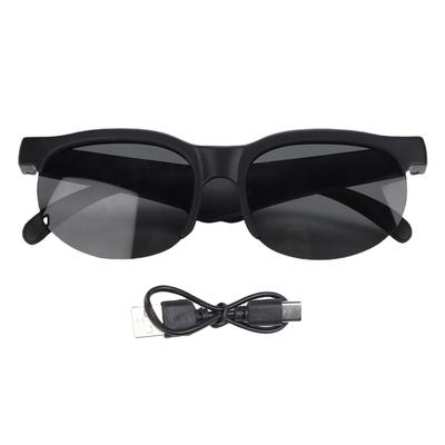 KI Übersetzungs Sonnenbrille Bluetooth 5.4 100 Sprachen Echtzeit Smart Übersetzer Brille mit eingebautem Mikrofon und Lautsprecher