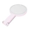 Lighted Magnifying Makeup Mirror Double Sided 1X 30X LED Mirror USB Rechargeable 3 Color Temperature Folding Round Shaped
