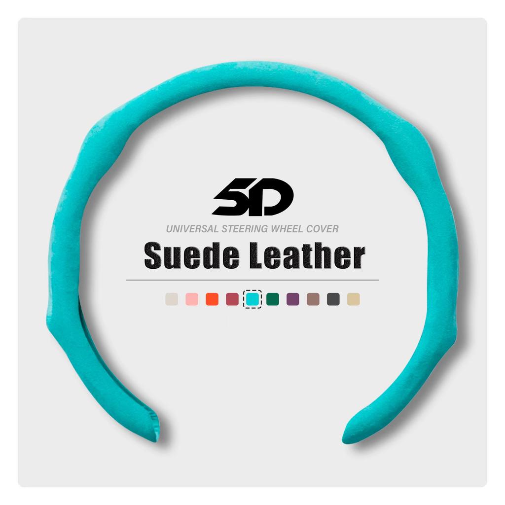 New Styling Suede Universal 38CM Car Steering Wheel Booster Cover Non-Slip Auto Interior Steer Protector Decoration Accessories