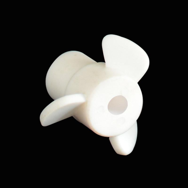 PTFE Double-Layer Stirring Rod with Three-Blade and Four-Blade Push-Type Propeller